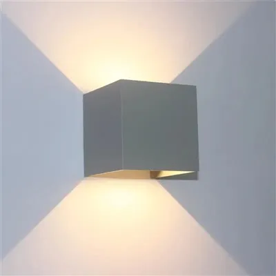 Applique murale LED étanche à double tête pour hôtel