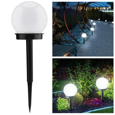 Lampes solaires sur piquet pour jardin extérieur